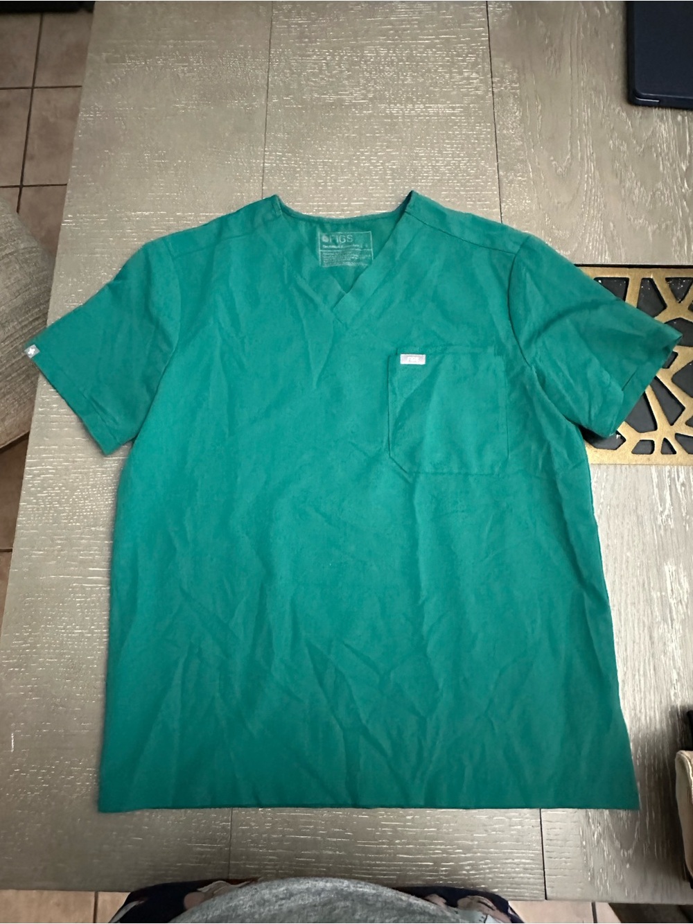 Fig V-Neck Scrub Top